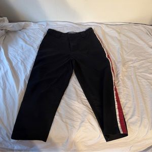 Urban Outfitters Black Straight Leg Breakaway Skate Pants